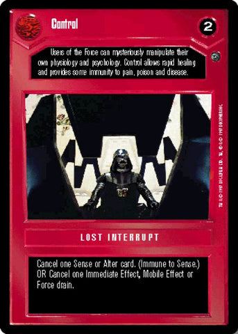 Star Wars CCG | Control [Dark] - Dagobah  | The Nerd Merchant