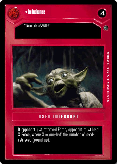 Star Wars CCG | Imbalance - Dagobah | The Nerd Merchant