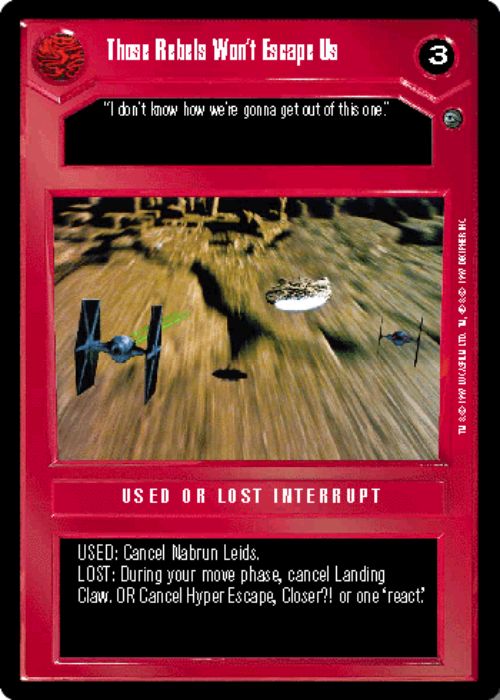 Star Wars CCG | Those Rebels Won't Escape Us - Dagobah | The Nerd Merchant