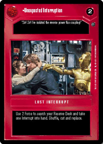 Star Wars CCG | Unexpected Interruption - Dagobah  | The Nerd Merchant