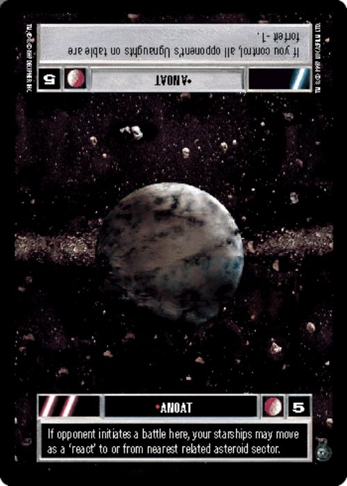 Star Wars CCG | Anoat [Dark] - Dagobah  | The Nerd Merchant