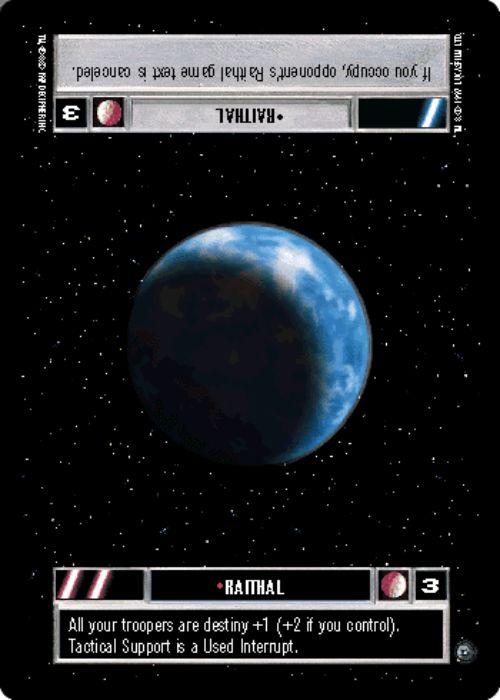 Star Wars CCG | Raithal [Dark] - Dagobah  | The Nerd Merchant