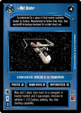 Star Wars CCG | Mist Hunter - Dagobah  | The Nerd Merchant