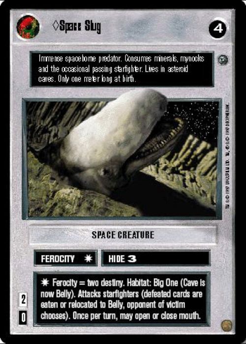 Star Wars CCG | Space Slug [Light] - Dagobah  | The Nerd Merchant