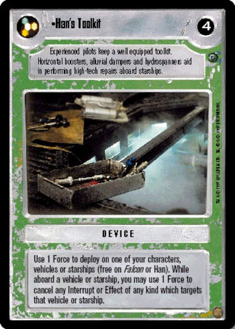 Star Wars CCG | Han's Toolkit - Dagobah  | The Nerd Merchant