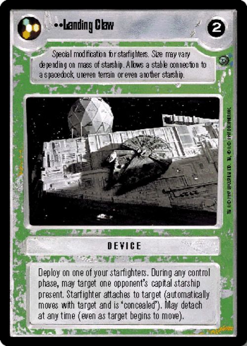 Star Wars CCG | Landing Claw - Dagobah  | The Nerd Merchant