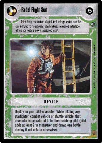 Star Wars CCG | Rebel Flight Suit - Dagobah  | The Nerd Merchant