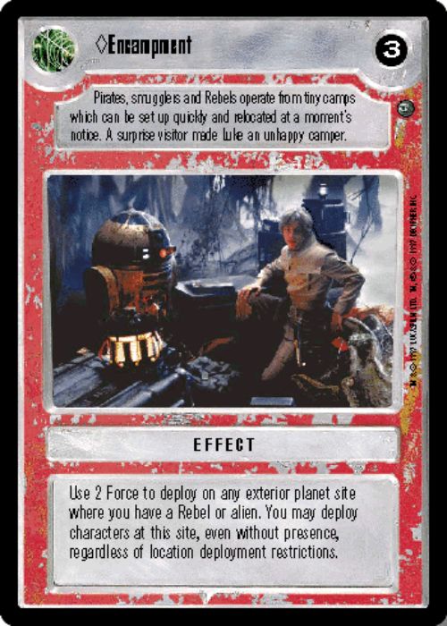 Star Wars CCG | Encampment - Dagobah  | The Nerd Merchant