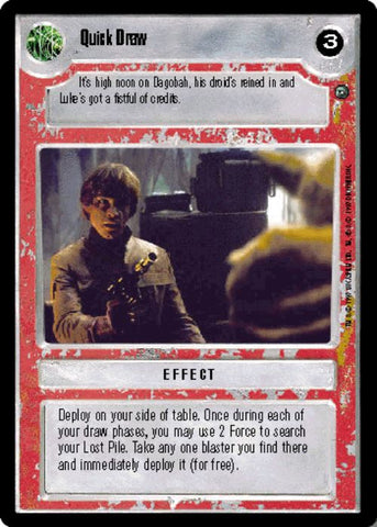 Star Wars CCG | Quick Draw - Dagobah  | The Nerd Merchant