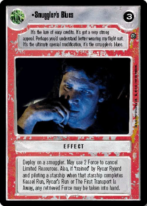 Star Wars CCG | Smuggler's Blues - Dagobah  | The Nerd Merchant