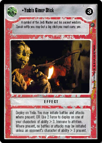 Star Wars CCG | Yoda's Gimer Stick - Dagobah  | The Nerd Merchant