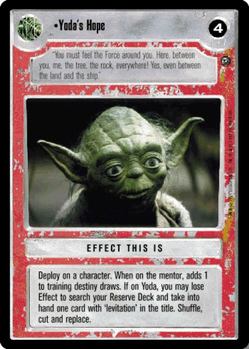 Star Wars CCG | Yoda's Hope - Dagobah | The Nerd Merchant