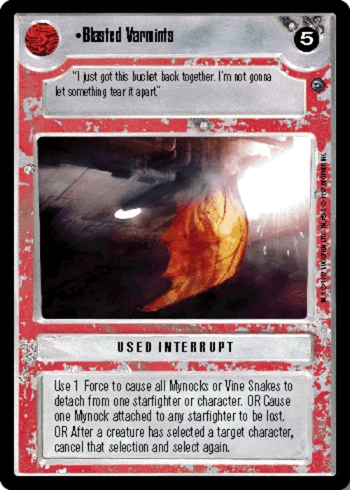 Star Wars CCG | Blasted Varmints - Dagobah | The Nerd Merchant