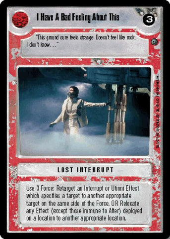 Star Wars CCG | I Have A Bad Feeling About This - Dagobah  | The Nerd Merchant