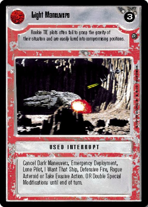 Star Wars CCG | Light Maneuvers - Dagobah | The Nerd Merchant