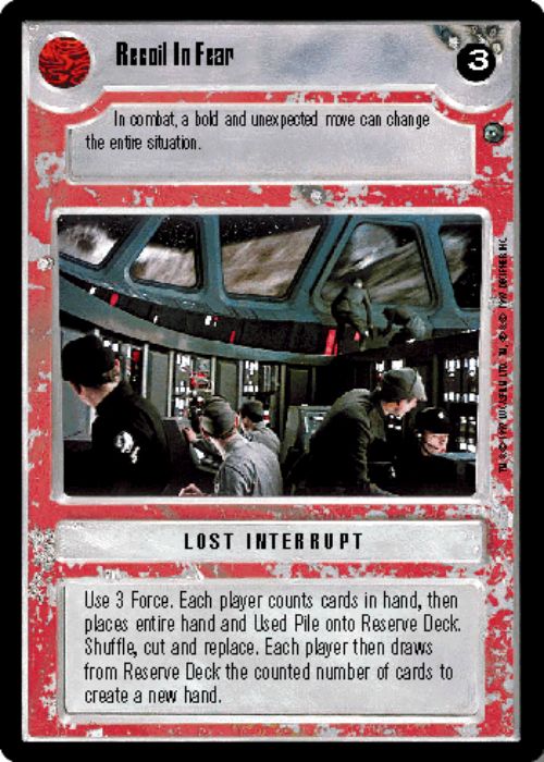 Star Wars CCG | Recoil In Fear - Dagobah | The Nerd Merchant