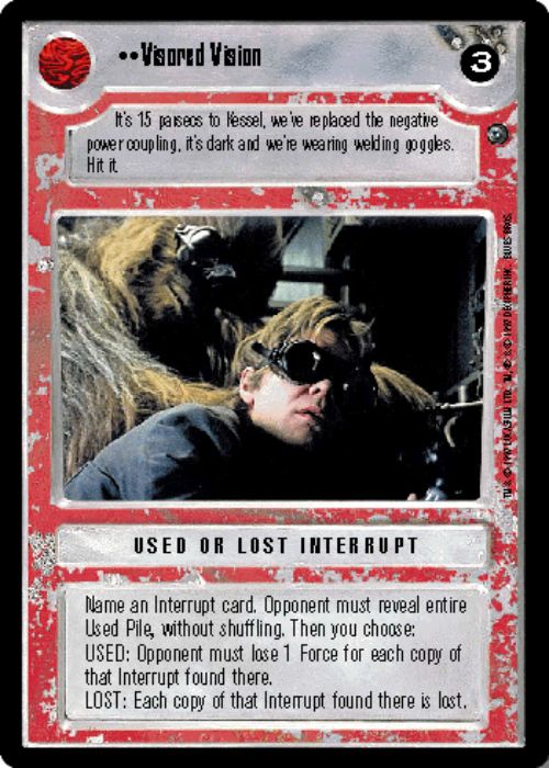 Star Wars CCG | Visored Vision - Dagobah | The Nerd Merchant