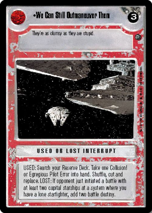 Star Wars CCG | We Can Still Outmaneuver Them - Dagobah | The Nerd Merchant