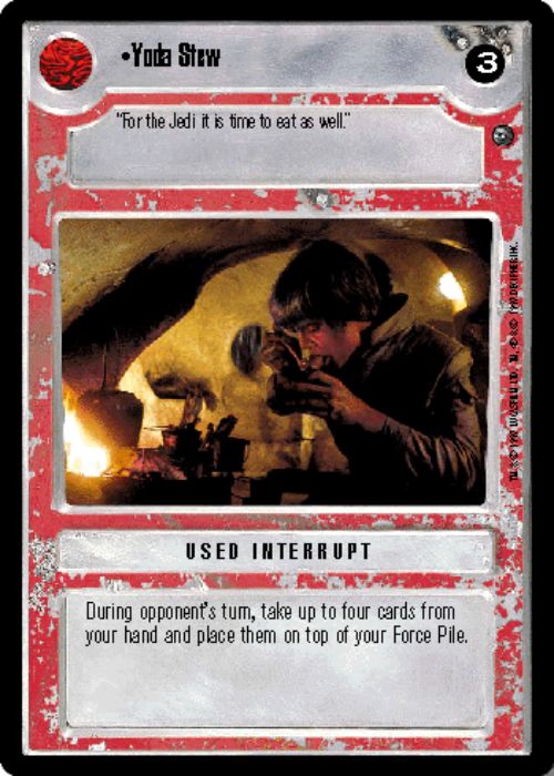 Star Wars CCG | Yoda Stew - Dagobah  | The Nerd Merchant