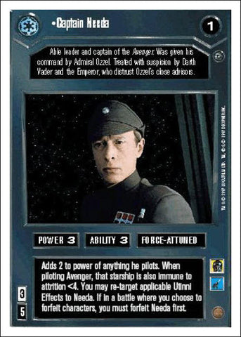 Star Wars CCG | Captain Needa - Dagobah WB | The Nerd Merchant