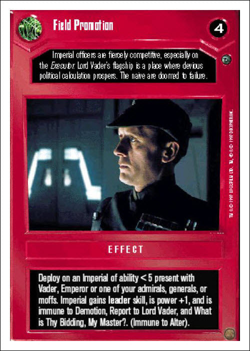 Star Wars CCG | Field Promotion - Dagobah WB | The Nerd Merchant