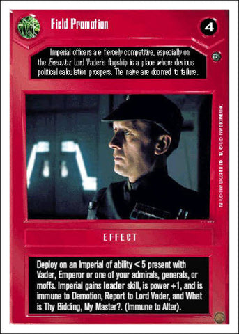 Star Wars CCG | Field Promotion - Dagobah WB | The Nerd Merchant