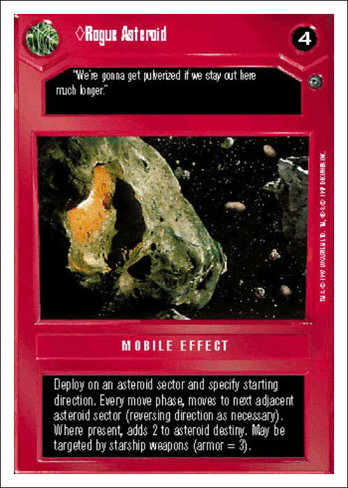 Star Wars CCG | Rogue Asteroid [Dark] - Dagobah WB | The Nerd Merchant