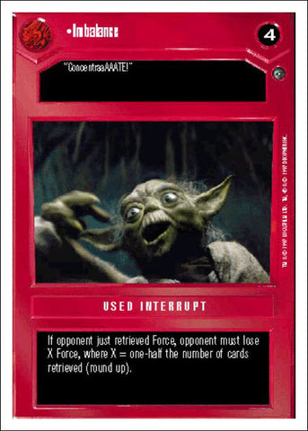 Star Wars CCG | Imbalance - Dagobah WB | The Nerd Merchant