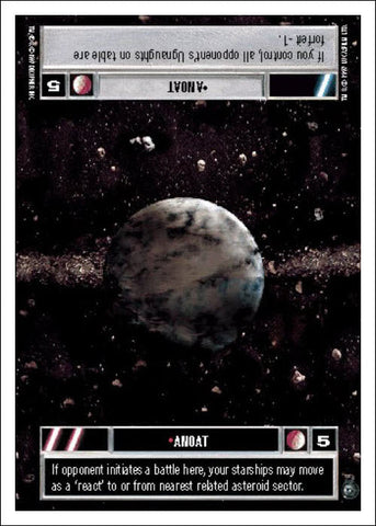 Star Wars CCG | Anoat [Dark] - Dagobah WB | The Nerd Merchant