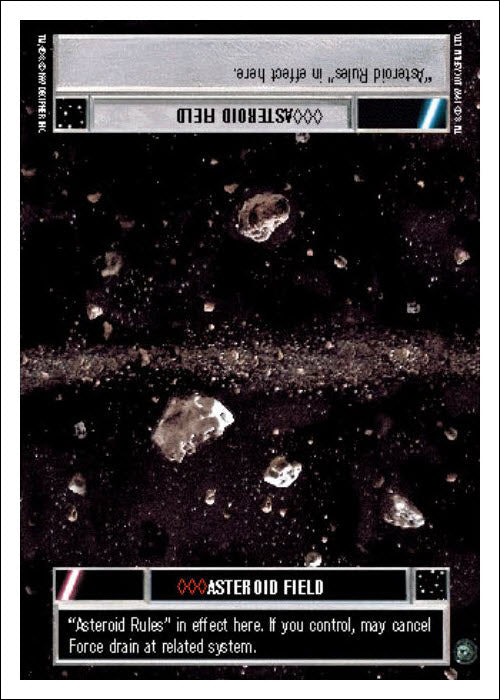 Star Wars CCG | Asteroid Field [Dark] - Dagobah WB | The Nerd Merchant