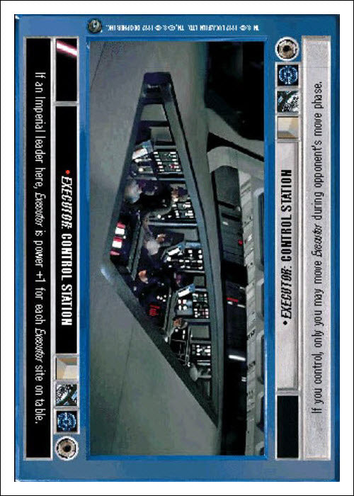 Star Wars CCG | Executor: Control Station - Dagobah WB | The Nerd Merchant