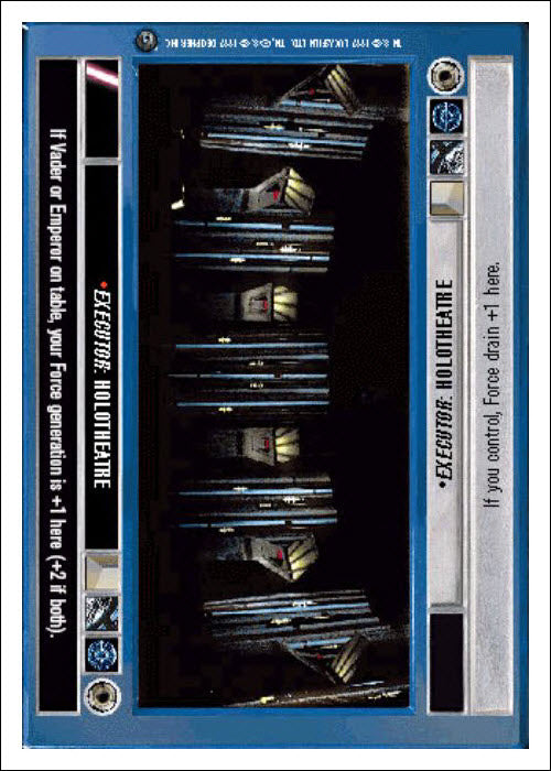 Star Wars CCG | Executor: Holotheatre - Dagobah WB | The Nerd Merchant