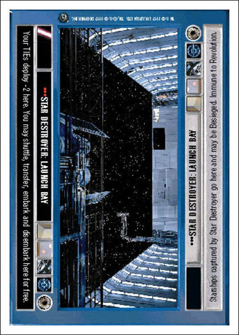 Star Wars CCG | Star Destroyer: Launch Bay - Dagobah WB | The Nerd Merchant