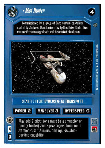 Star Wars CCG | Mist Hunter - Dagobah WB | The Nerd Merchant