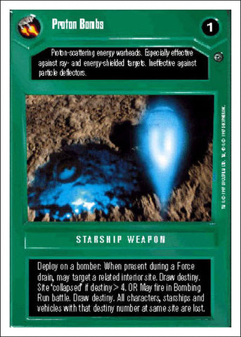 Star Wars CCG | Proton Bombs - Dagobah WB | The Nerd Merchant