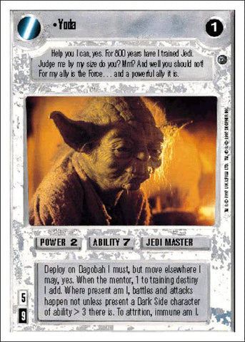 Star Wars CCG | Yoda - Dagobah WB | The Nerd Merchant