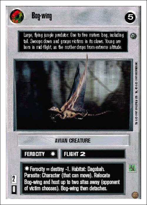 Star Wars CCG | Bog-wing [Light] - Dagobah WB | The Nerd Merchant