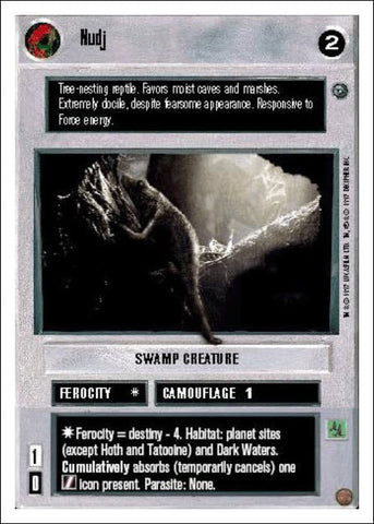 Star Wars CCG | Nudj - Dagobah WB | The Nerd Merchant