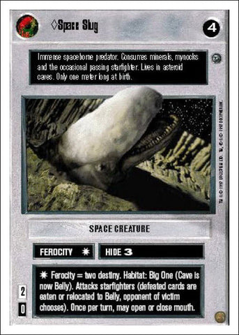 Star Wars CCG | Space Slug [Light] - Dagobah WB | The Nerd Merchant