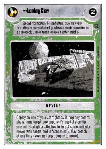 Star Wars CCG | Landing Claw - Dagobah WB | The Nerd Merchant