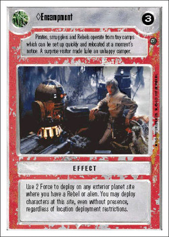 Star Wars CCG | Encampment - Dagobah WB | The Nerd Merchant