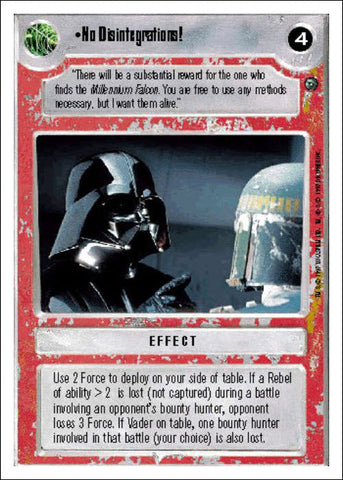 Star Wars CCG | No Disintegrations! - Dagobah WB | The Nerd Merchant