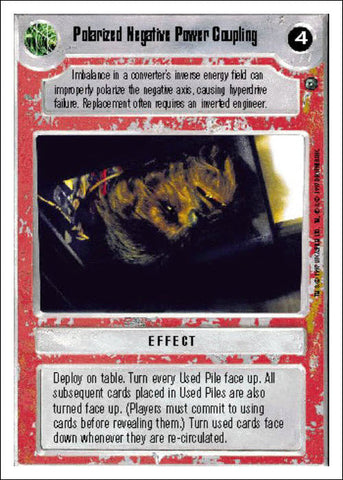 Star Wars CCG | Polarized Negative Power Coupling - Dagobah WB | The Nerd Merchant