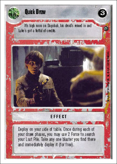 Star Wars CCG | Quick Draw - Dagobah WB | The Nerd Merchant