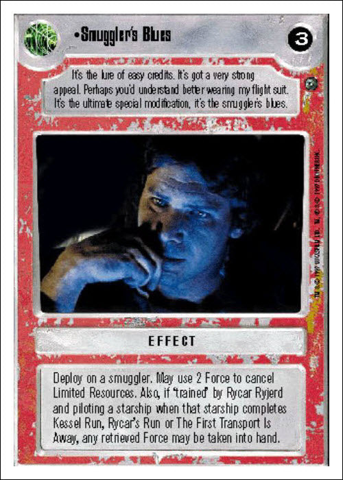 Star Wars CCG | Smuggler's Blues - Dagobah WB | The Nerd Merchant