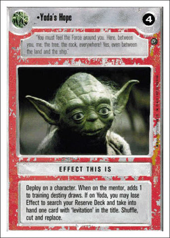 Star Wars CCG | Yoda's Hope - Dagobah WB | The Nerd Merchant