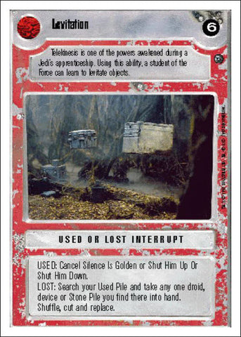 Star Wars CCG | Levitation - Dagobah WB | The Nerd Merchant