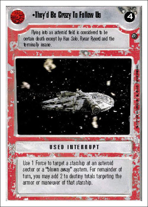 Star Wars CCG | They'd Be Crazy To Follow Us - Dagobah WB | The Nerd Merchant