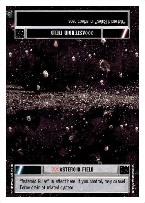 Star Wars CCG | Asteroid Field [Light] - Dagobah WB | The Nerd Merchant