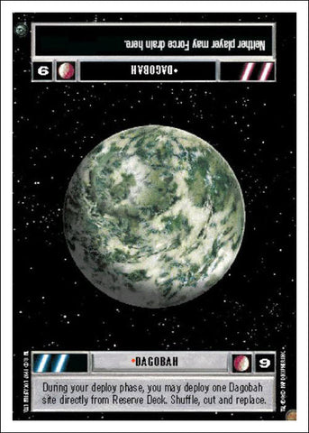 Star Wars CCG | Dagobah - Dagobah WB | The Nerd Merchant